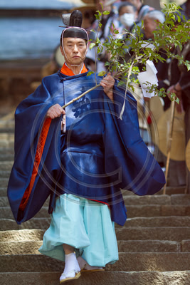 Shinto priest, Takayama Spring Festival